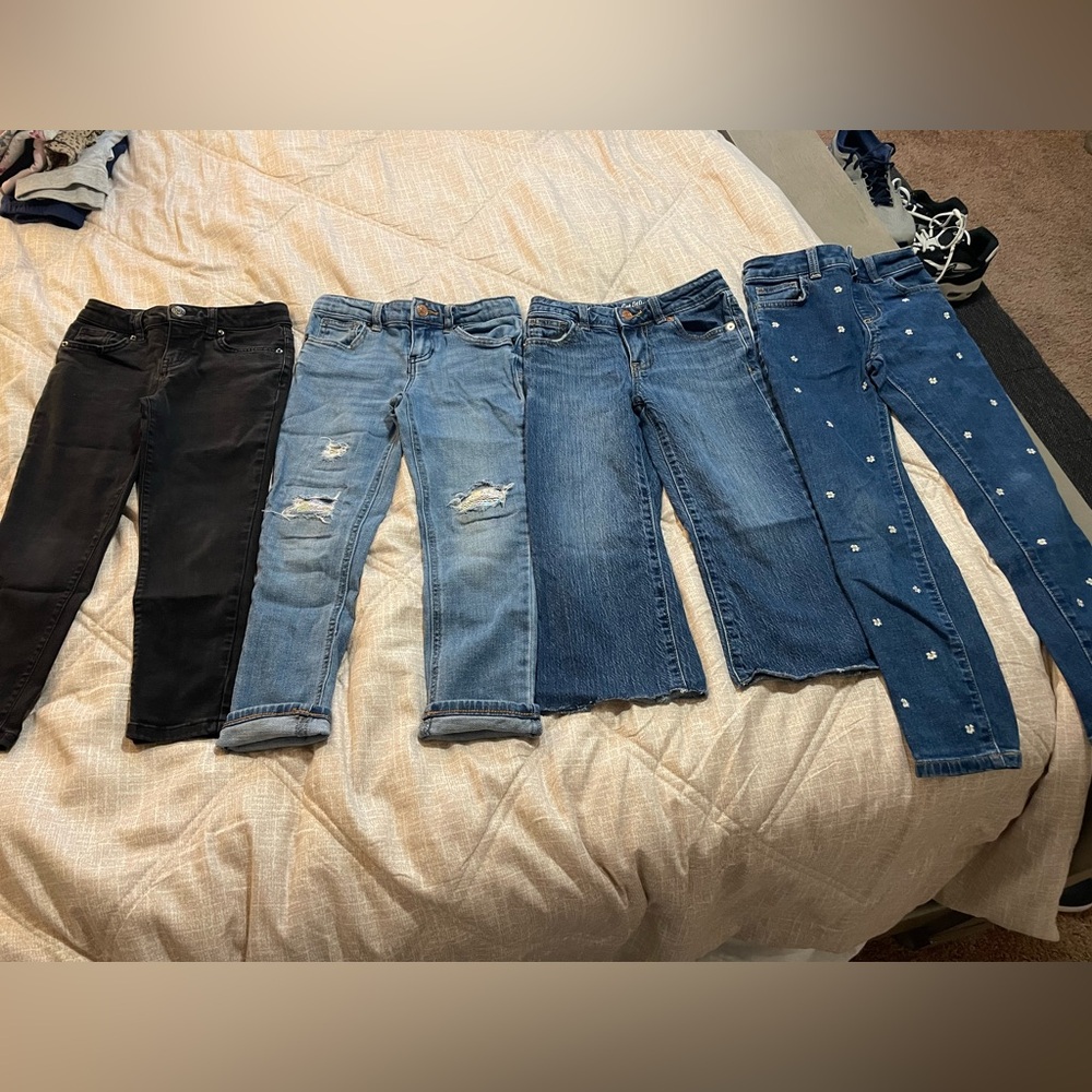 Stylish girls’ denim jeans BUNDLE